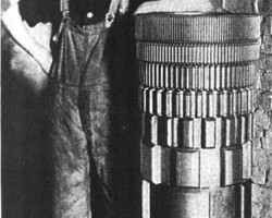 Telharmonium tonewheel, c. 1900s Telharmonium tonewheel, c. 1900s